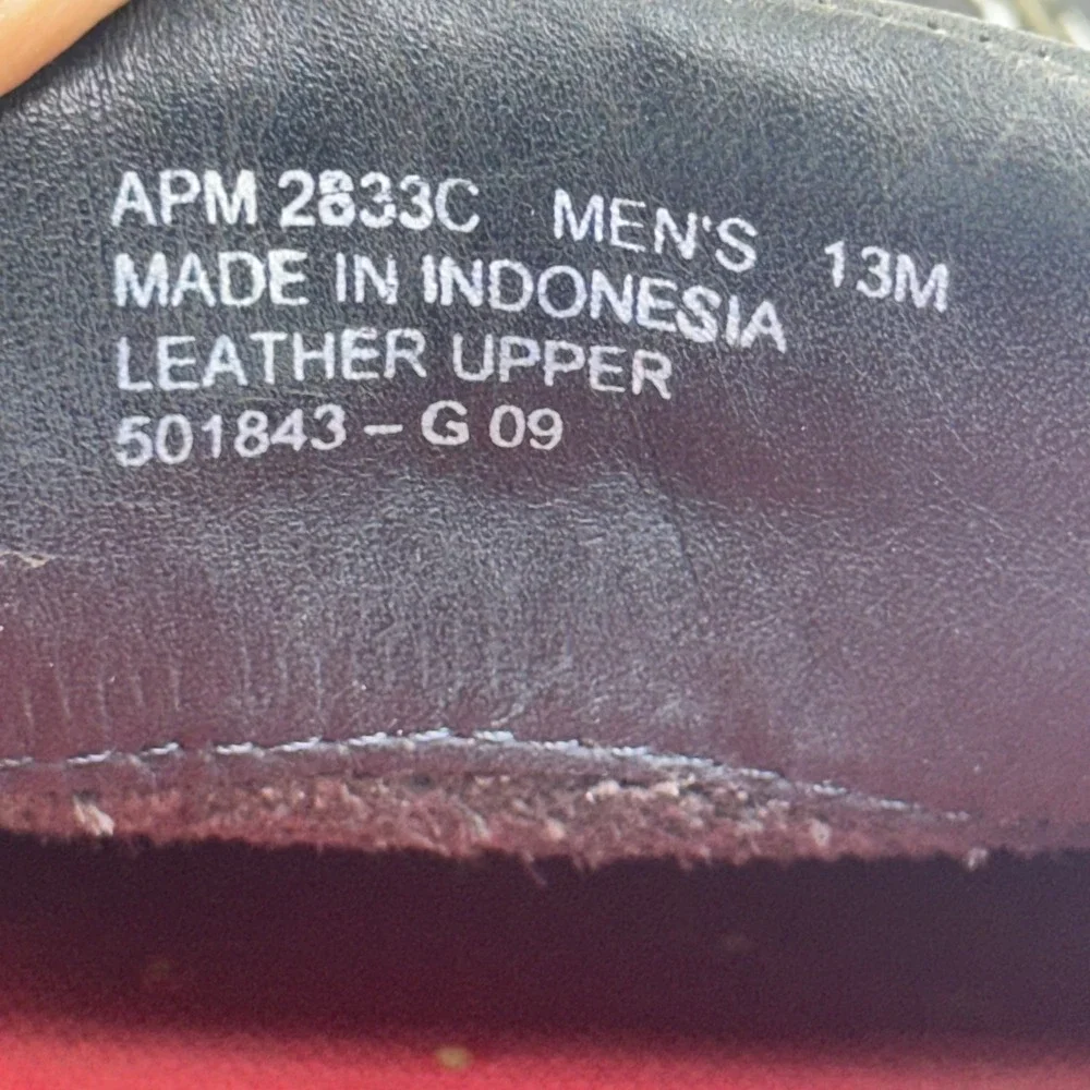 Rockport Mens Leather Boat Shoes Dark Gray Loafers APM2833C Size 13 M